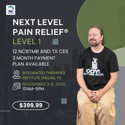 Next Level Pain Relief® Level 1 Dallas, TX November 2-3, 2025
