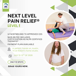 Next Level Pain Relief® Level 1 Austin, TX July 12-13th of 2026